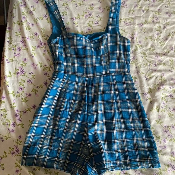 Skort dress plaid forever 21 - Picture 3 of 4